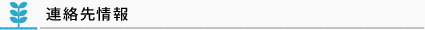 連絡先情報